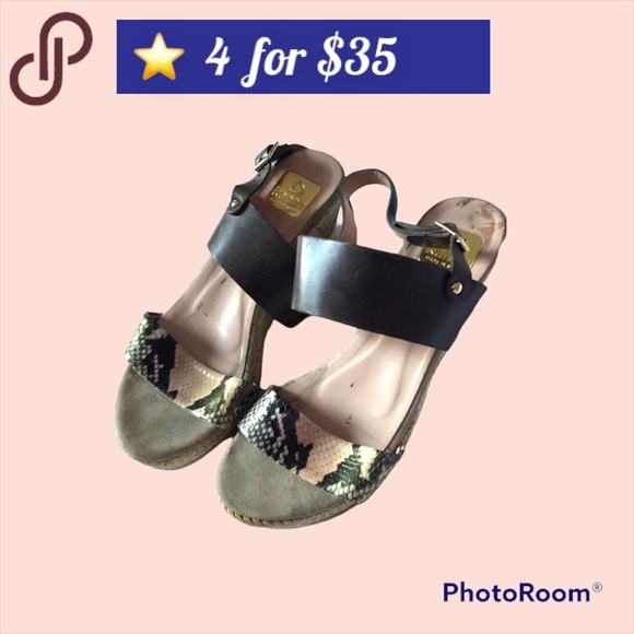 ⭐️4/$35 Kanna wedge heels - Picture 1 of 3